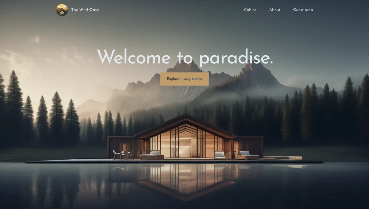 The Wild Oasis interface preview